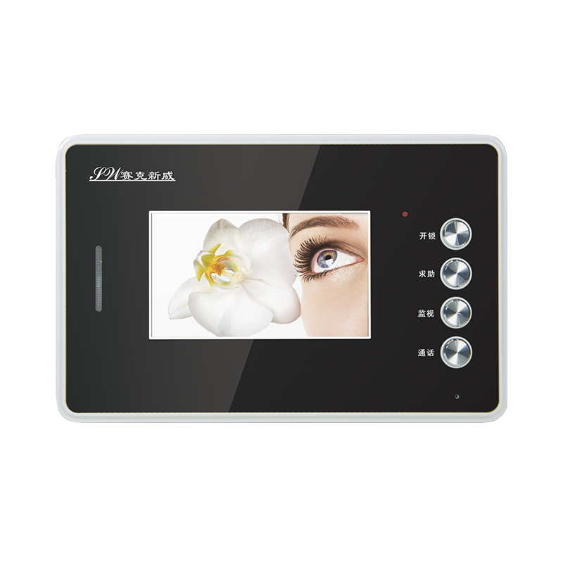 可視化交互樓宇對(duì)講數(shù)字系統(tǒng)室內(nèi)機(jī)是一款高效智能的樓宇對(duì)講系統(tǒng)產(chǎn)品，主要為用戶提供遠(yuǎn)程控制、視頻監(jiān)控、對(duì)講機(jī)、監(jiān)聽等功能。該系統(tǒng)室內(nèi)機(jī)采用先進(jìn)的技術(shù)，可實(shí)現(xiàn)高清視頻監(jiān)控和對(duì)講，用戶可以隨時(shí)觀看樓內(nèi)情況并與來訪者進(jìn)行遠(yuǎn)程語音通話。該產(chǎn)品采用可視化設(shè)計(jì)，簡(jiǎn)潔美觀，方便用戶使用。