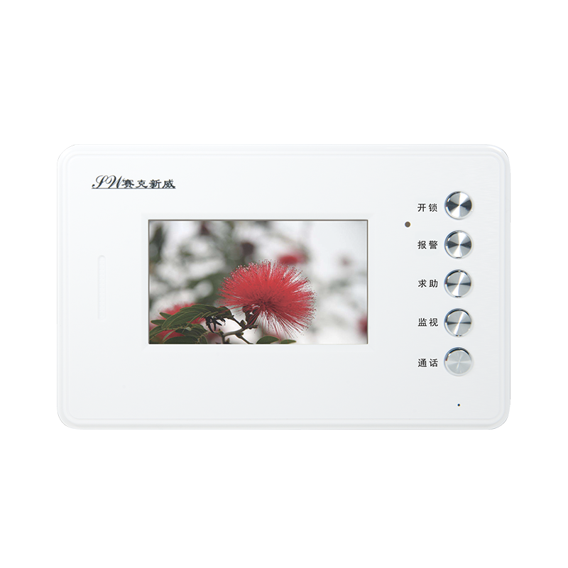 4.3寸外解碼模擬室內機SW21S13白/金